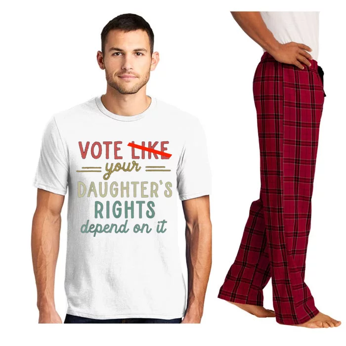 Vote Like Your DaughterS Rights Depend On It Pajama Set