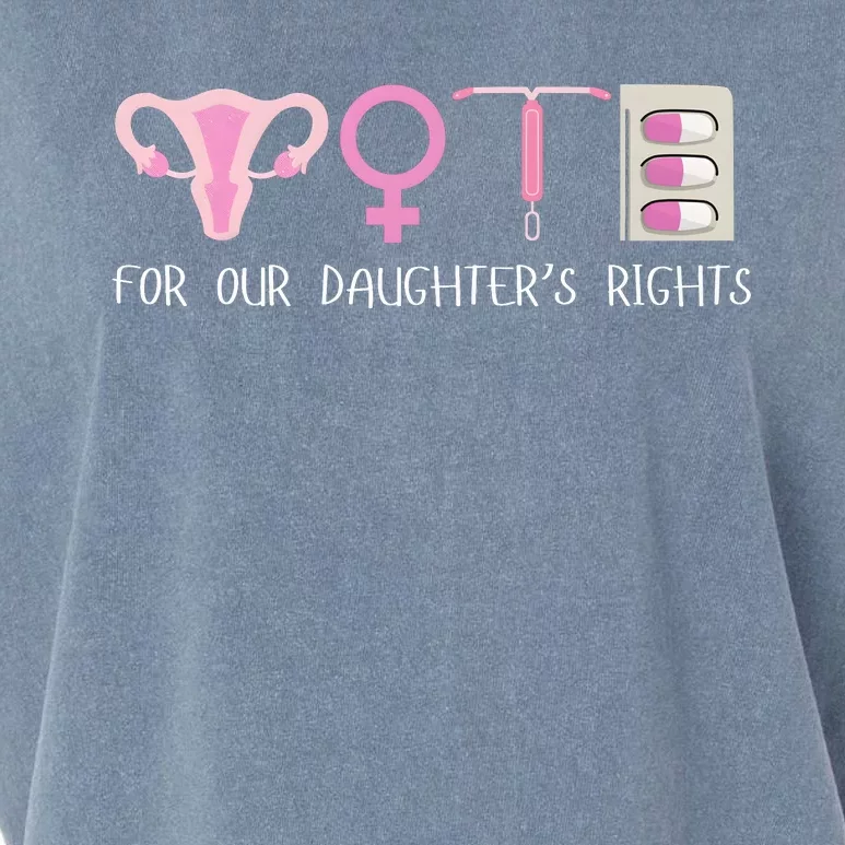 Vote Like Your DaughterS Rights Depend On It Garment-Dyed Women's Muscle Tee