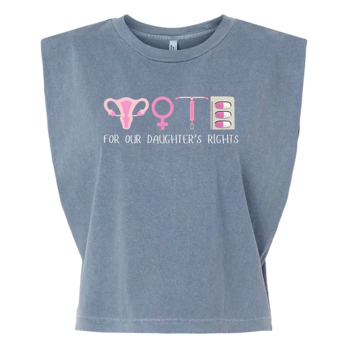 Vote Like Your DaughterS Rights Depend On It Garment-Dyed Women's Muscle Tee