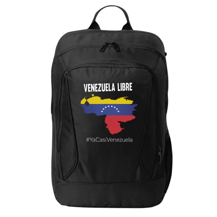 Venezuela Libre Ya Casi Venezuela City Backpack