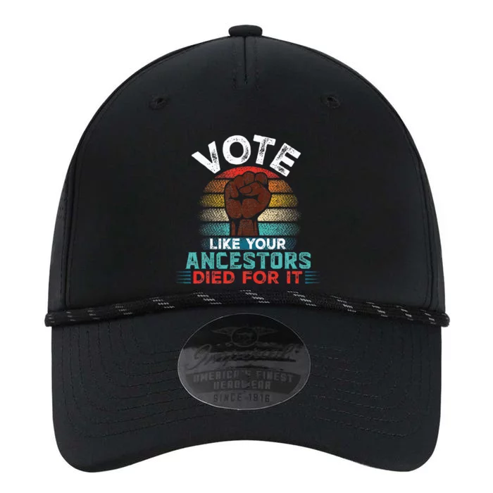 Vote Like Your Ancestors Died For It Black Votes Matter Performance The Dyno Cap