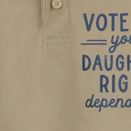 Vote Like Your DaughterS Rights Depend On It Dry Zone Grid Performance Polo