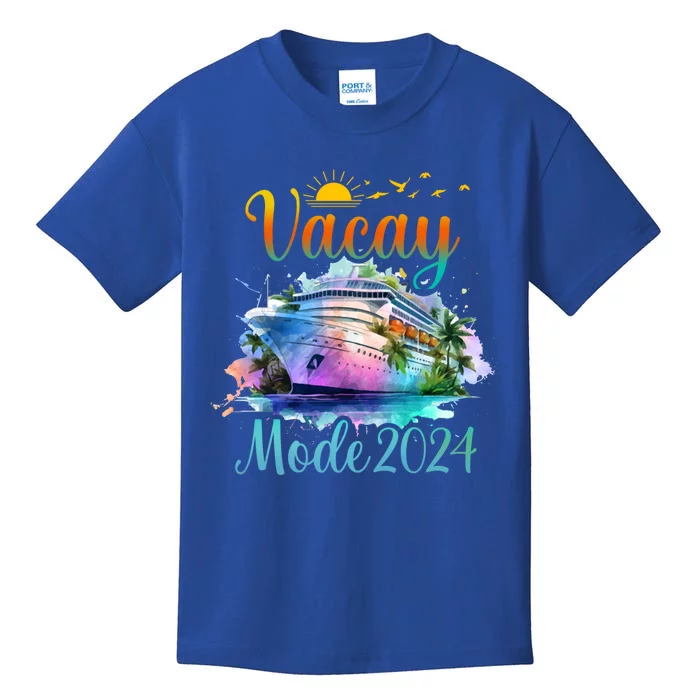 Vacay Mode 2024 Gift Kids T-Shirt