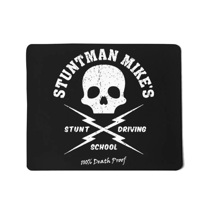 Vintage Mod 5 Death Proof Stuntman Mike Mousepad