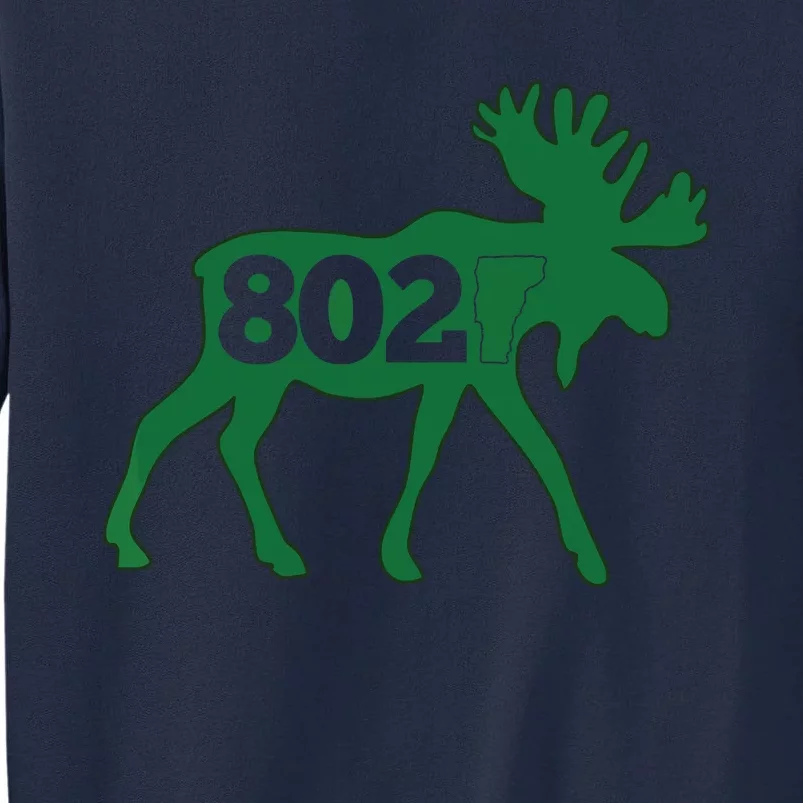 Vermont Moose 802 Vermont Green Mountain State Tall Sweatshirt