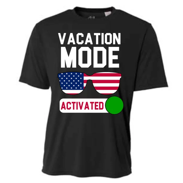 Vacation Mode Activated Tees Cute Gift Cooling Performance Crew T-Shirt