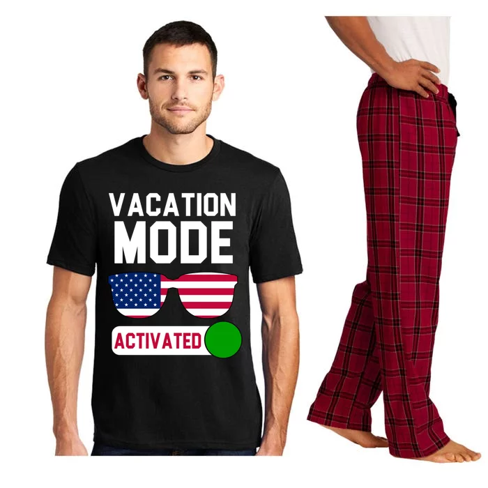 Vacation Mode Activated Tees Cute Gift Pajama Set