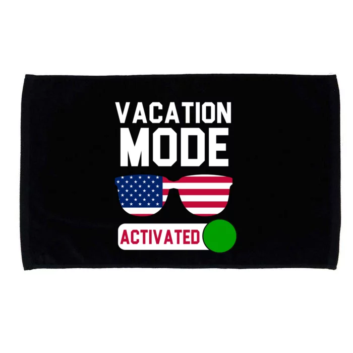 Vacation Mode Activated Tees Cute Gift Microfiber Hand Towel