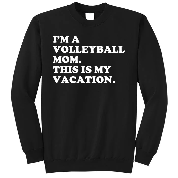 Volleyball Moms And Weekend Coffee Sweatshirt