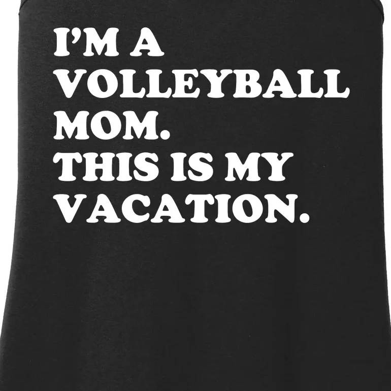 Volleyball Moms And Weekend Coffee Ladies Essential Tank