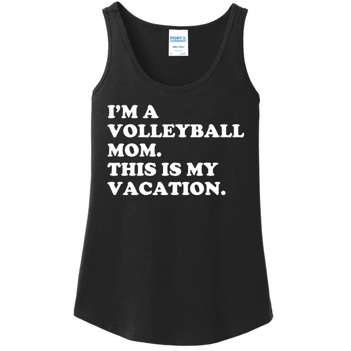 Volleyball Moms And Weekend Coffee Ladies Essential Tank