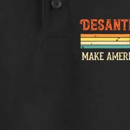 Vintage Make America Florida DeSantis 2024 Election Dry Zone Grid Performance Polo