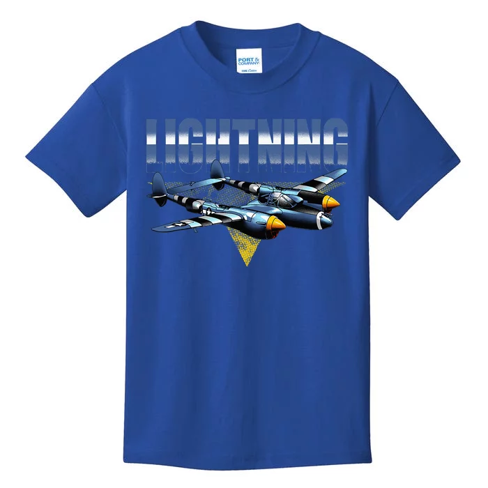 Vintage Military Aviation Kids T-Shirt