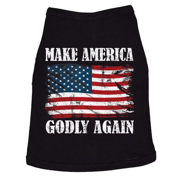 Vintage Make America Godly Again Doggie Tank