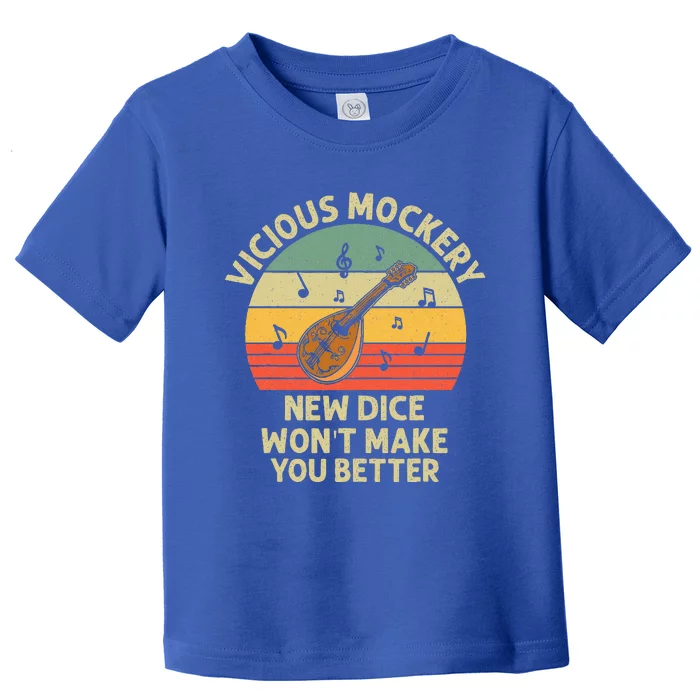 Vicious Mockery Bard Toddler T-Shirt