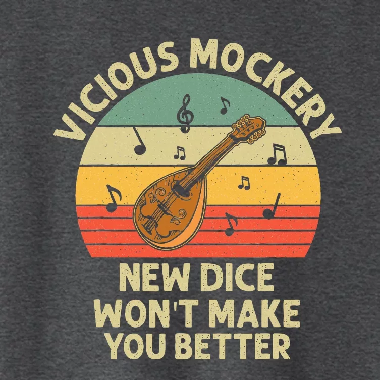 Vicious Mockery Bard Women's Crop Top Tee