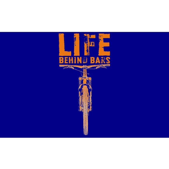 Vintage Mountain Bike Life Behind Bars Bumper Sticker