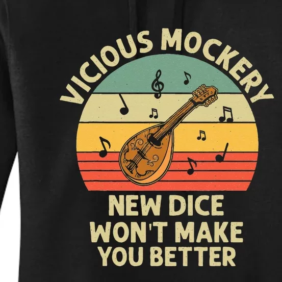 Vicious Mockery Bard Women's Pullover Hoodie