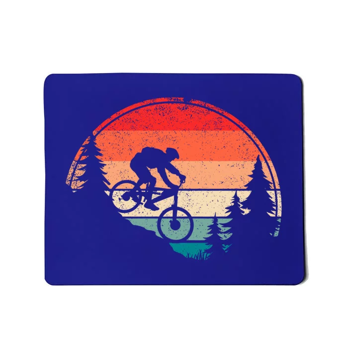 Vintage Mountain Bike Mtb Downhill Biking Cycling Gift Mousepad