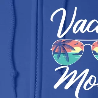 Vacay Mode Beach Vacation Mode Fans Gift Full Zip Hoodie