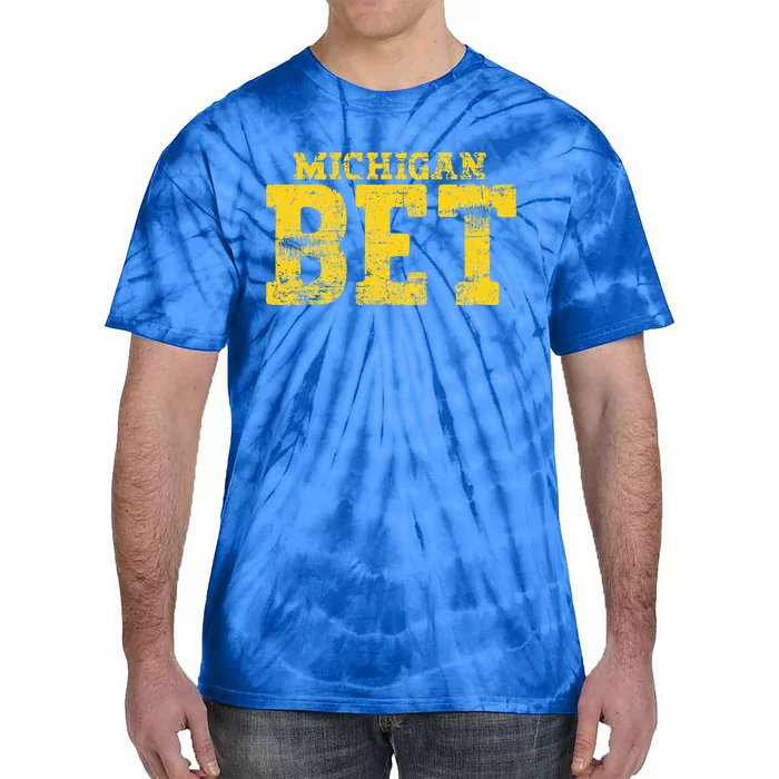 Vintage Michigan Bet Tie-Dye T-Shirt