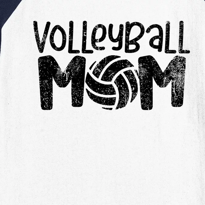 Volleyball Mom Beach Volleyball Player Coach Meaningful Gift Baseball Sleeve Shirt