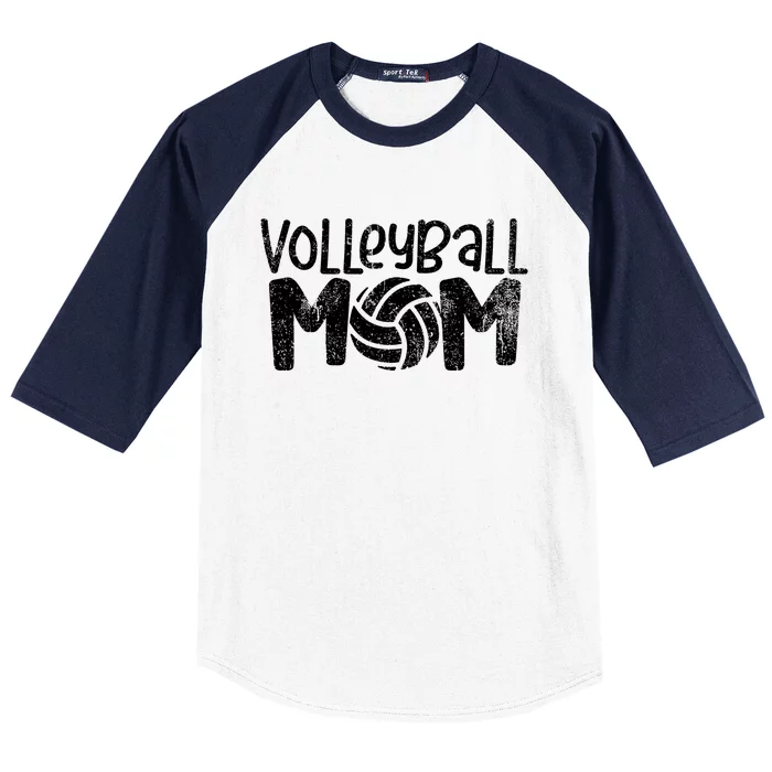 Volleyball Mom Beach Volleyball Player Coach Meaningful Gift Baseball Sleeve Shirt