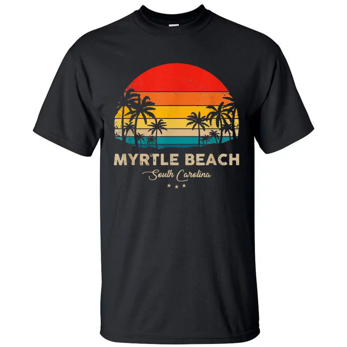 Vintage Myrtle Beach Souvenir South Carolina Tall T-Shirt