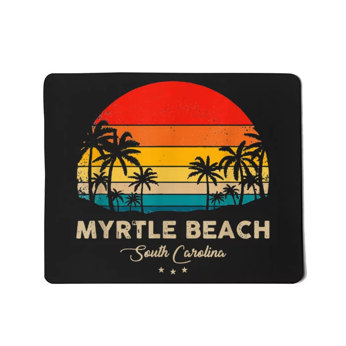 Vintage Myrtle Beach Souvenir South Carolina Mousepad