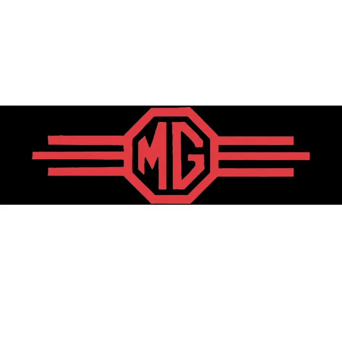 Vintage Mg Badge Bumper Sticker