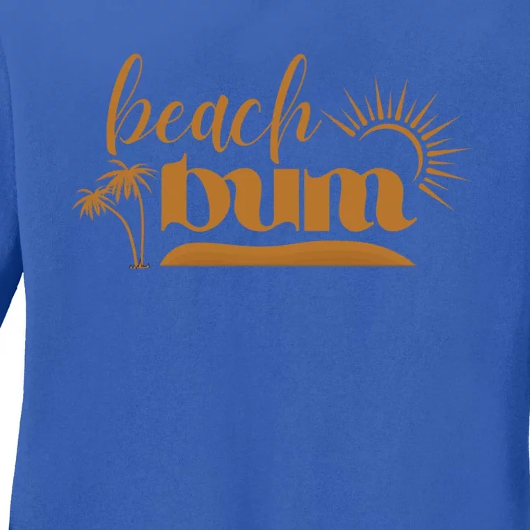 Vacay Mode Beach Bum Summer Vibes Meaningful Gift Sunshine Summer Beach Meaning Ladies Long Sleeve Shirt