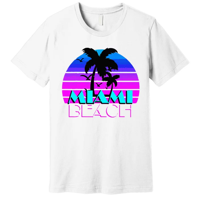 Vintage Miami Beach Premium T-Shirt