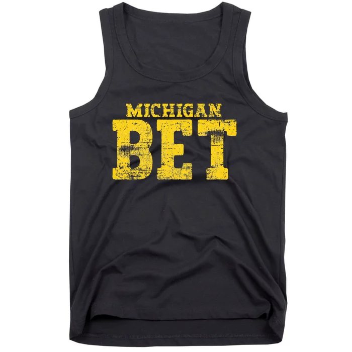 Vintage Michigan Bet Tank Top