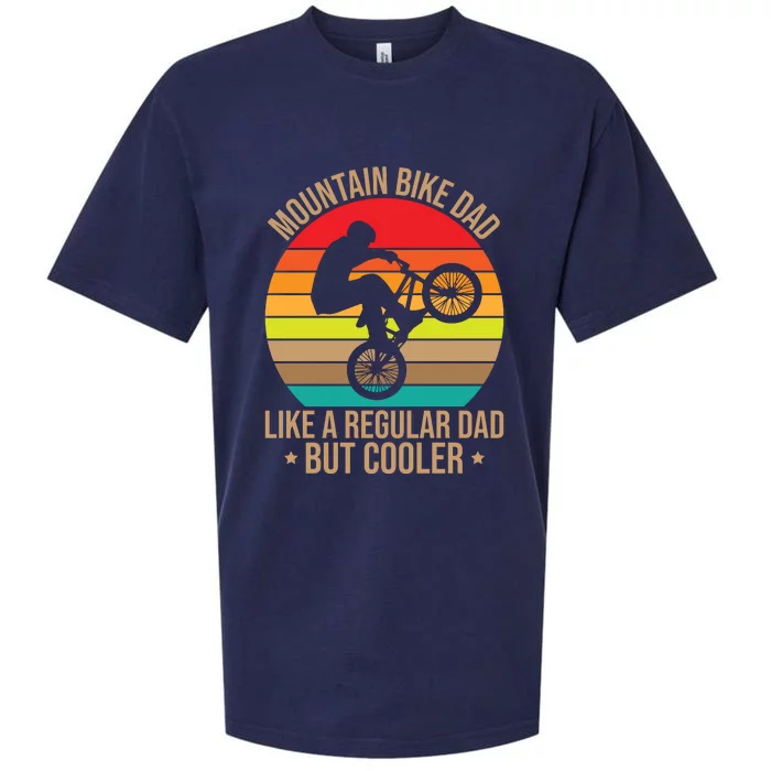 Vntage Mountain Bike Dad Like A Regular Dad Gift Road Cyling Sueded Cloud Jersey T-Shirt