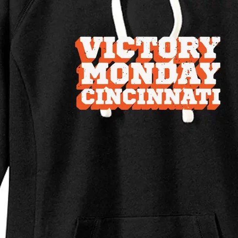 Victory Monday Cincinnati Women's Fleece Hoodie