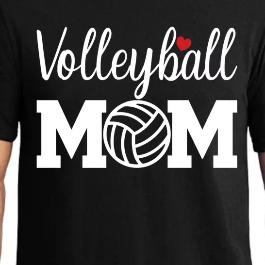 Volleyball Mom Cute Mom Life Volleyball Game Day Cheer Mom Gift Pajama Set