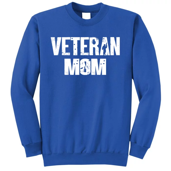 Veteran Mom Cute Gift Tall Sweatshirt