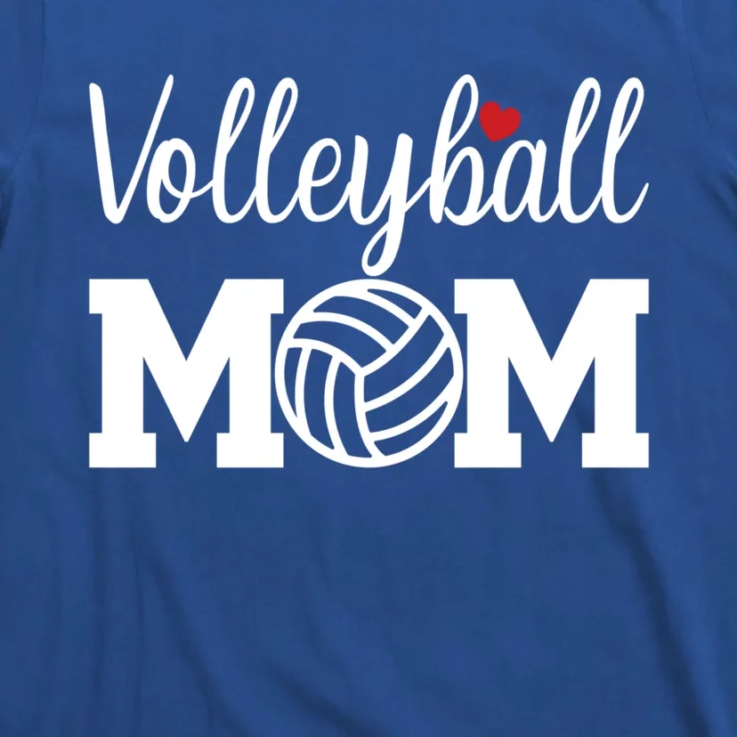 Volleyball Mom Cute Mom Life Volleyball Game Day Cheer Mom Gift T-Shirt