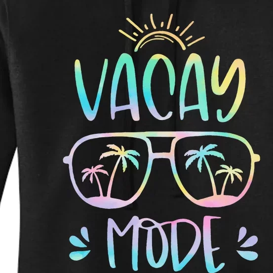 Vacay Mode Cute Vacation Summer Cruise Getaway Holiday Women's Pullover Hoodie