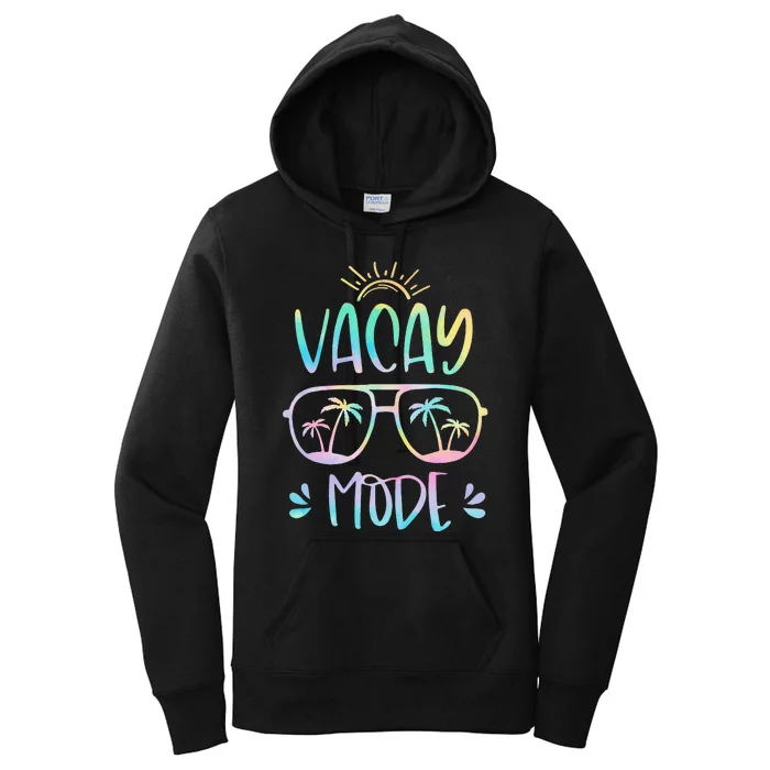 Vacay Mode Cute Vacation Summer Cruise Getaway Holiday Women's Pullover Hoodie