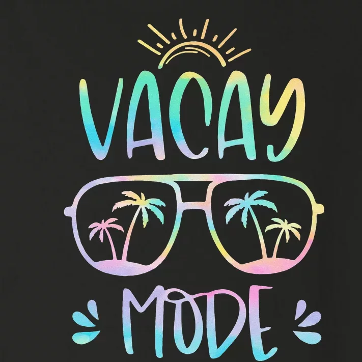 Vacay Mode Cute Vacation Summer Cruise Getaway Holiday Toddler Long Sleeve Shirt