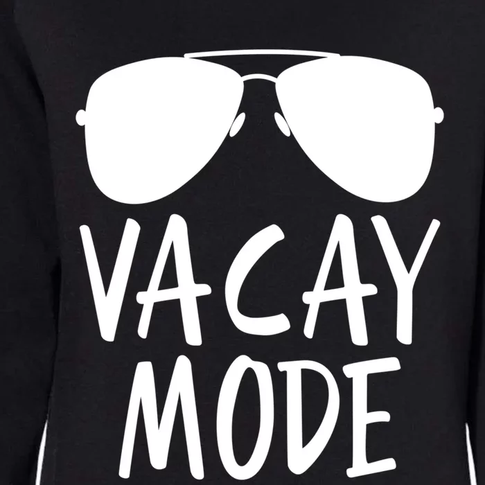 Vacay Mode Cute Vacation Summer Gift Womens California Wash Sweatshirt