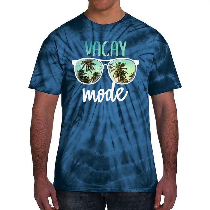 Vacay Mode Cute Vacation Summer Cruise Getaway Tie-Dye T-Shirt