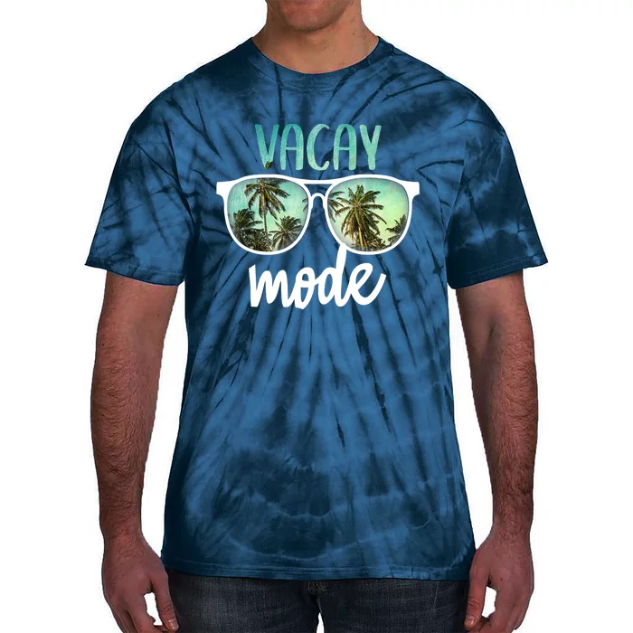 Vacay Mode Cute Vacation Summer Cruise Getaway Tie-Dye T-Shirt