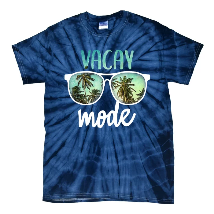 Vacay Mode Cute Vacation Summer Cruise Getaway Tie-Dye T-Shirt