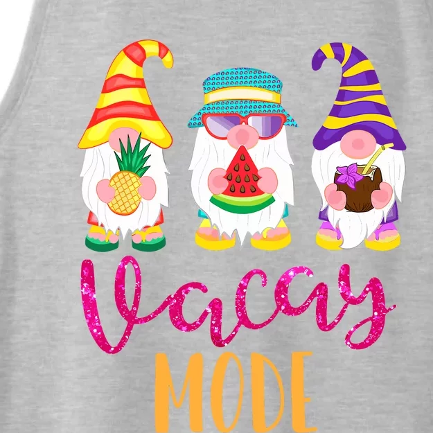 Vacay Mode Cute Summer Gnomes Funny Gifts For Wo Ladies Tri-Blend Wicking Tank