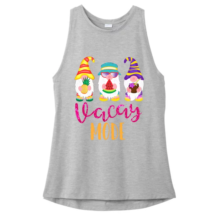 Vacay Mode Cute Summer Gnomes Funny Gifts For Wo Ladies Tri-Blend Wicking Tank