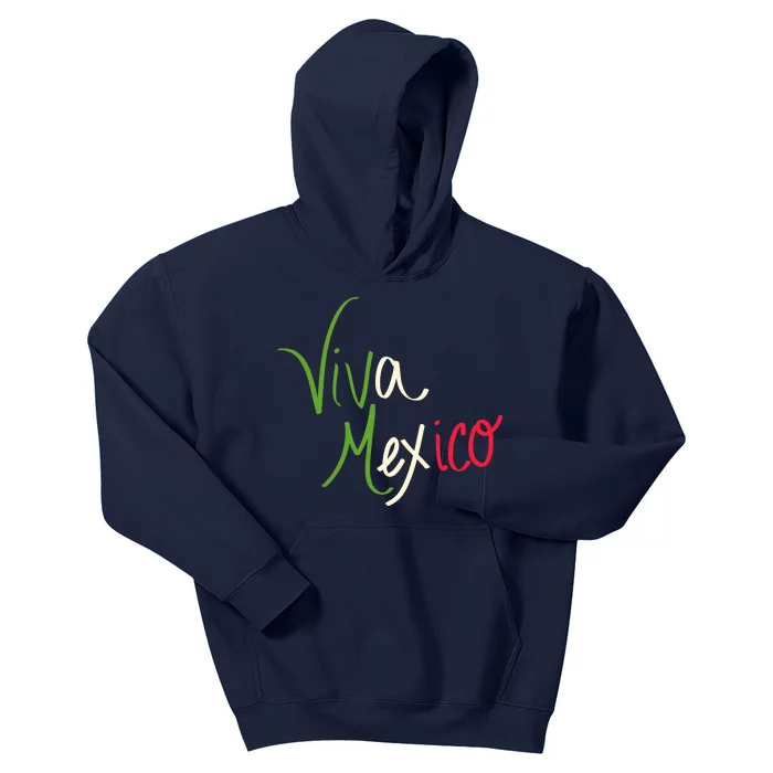 Viva Mexico Cinco De Mayo Mexican Independence Day Kids Hoodie