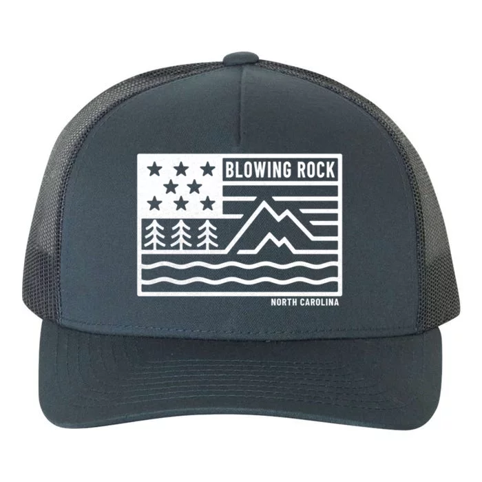 Visiting Mountain Cities Blowing Rock Nc Cute Gift Yupoong Adult 5-Panel Trucker Hat