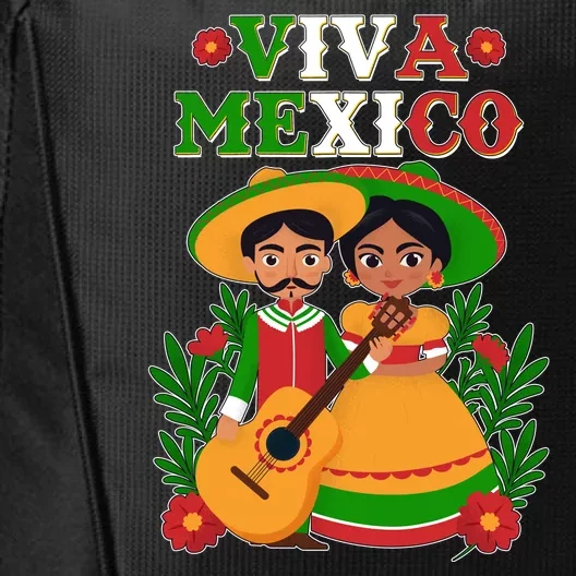 Viva Mexico Celebrate Mexican Independence Day City Backpack